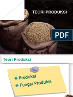 Teori Produksi