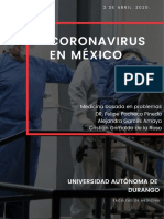 Llegada de Coronavirus A México