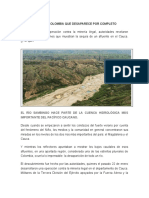 El Primer Río en Colombia Que Desaparece Por Completo