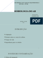 Apresentação - Seminário - Microbiologia Do Ar