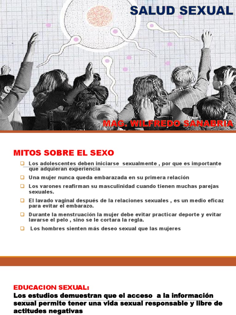 Mitos y Educación Sexual Integral | PDF | La sexualidad humana ...