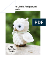 Buho Lindo Amigurumi Patron Gratis