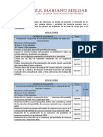 Evaluación de Actividades Por Semana Tecnica y Concurso Nacional Crea y Emprende