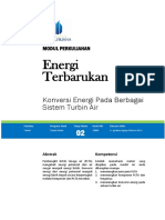 Modul 02 Konversi Energi Pada Berbagai Sistem Turbin Air