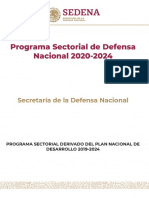 Programa Sectorial 2020-2024
