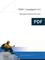 TEMS Investigation 9 0 IEs and Events