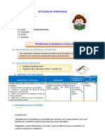 D3 A1 SESION Planificamos y Escribimos Un Texto Descriptivo