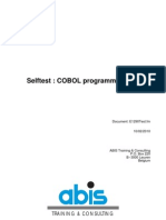 COBOL Selftest Part 1