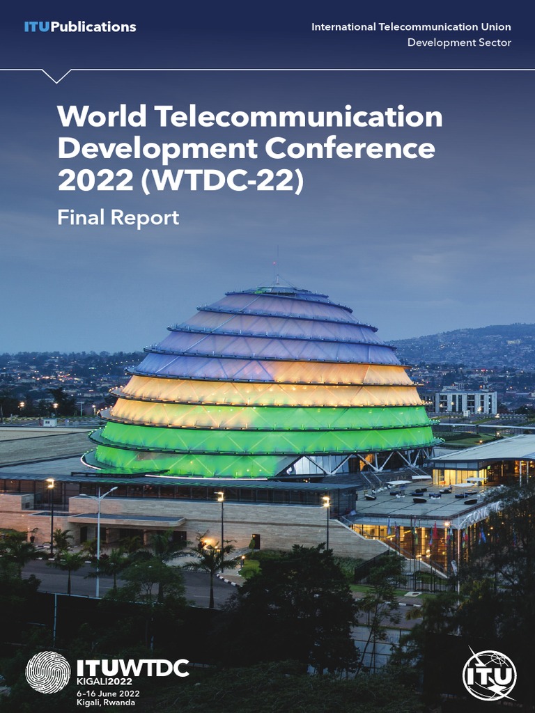 World Telecommunication Development Conference 2022 | PDF