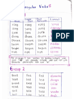 Irregular Verbs - Trujillo Briones Sandra