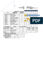 Programacion Al 31 de Agosto