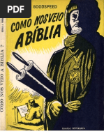 COMO NOS VEIO A BIBLIA - EDGAR J_ GOODSP