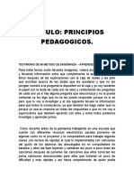 Principios Pedagogicos TAREA