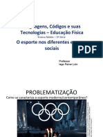 O Esporte Nos Diferentes Espaços Sociais