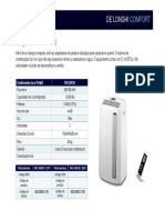 Condicionador de ar portátil De'Longhi PAC AN120 com 12 mil BTUs