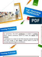 The Teaching Profession Unit 1