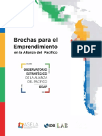 Libro Brechas para El Emprendimiento en La Al. Del Pacífico 2018 ASELA Análisis Crí