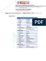 Orsal - FG Sap Basic Exercise 2.1 & 2.2