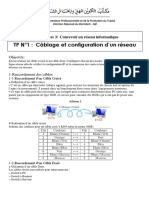 TP N°1: Câblage Et Configuration D'un Réseau