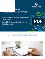 PPT Unidad 04 Tema 10 2020 01 Desarrollo de Habilidades Profesionales I (4375)