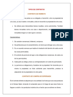 Tipos de Contratos