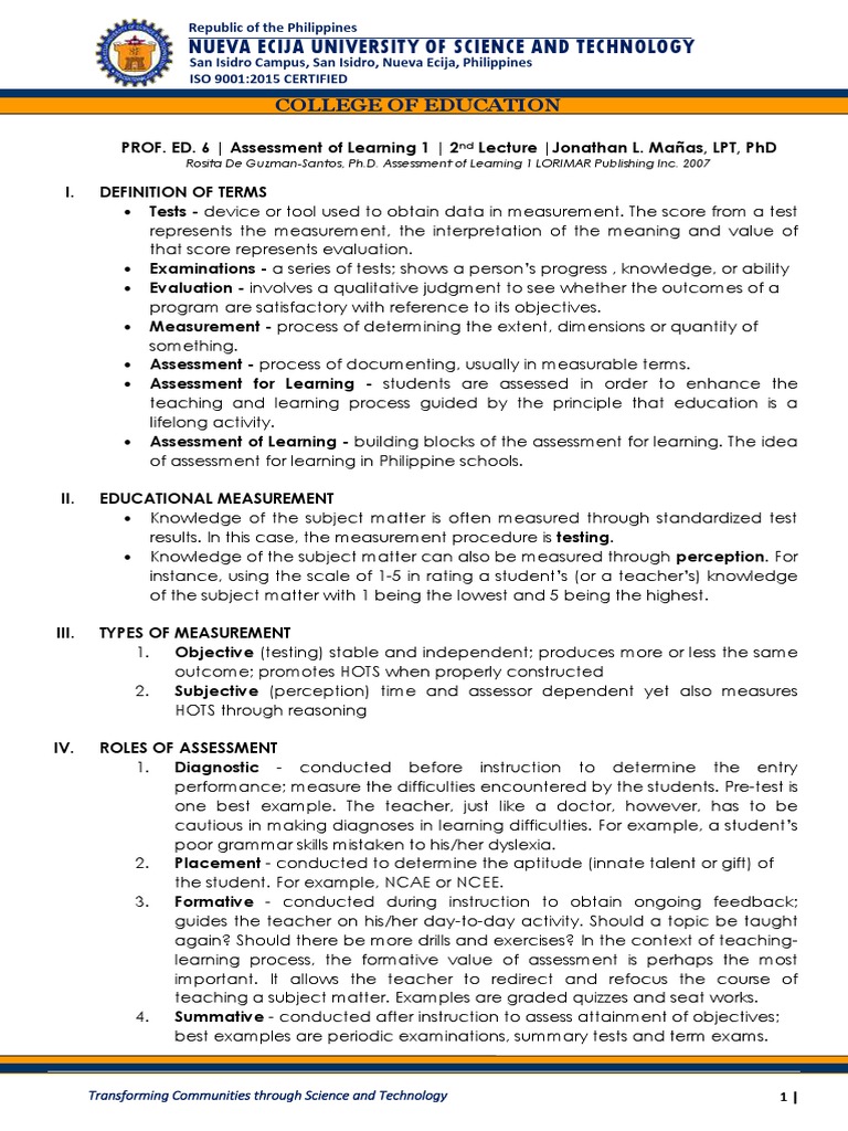 Assessment for Learning in Education | PDF | Educational Assessment ...