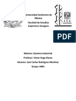 Tarea 1 Quimica Industrial