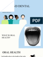 Oral and Dental Health