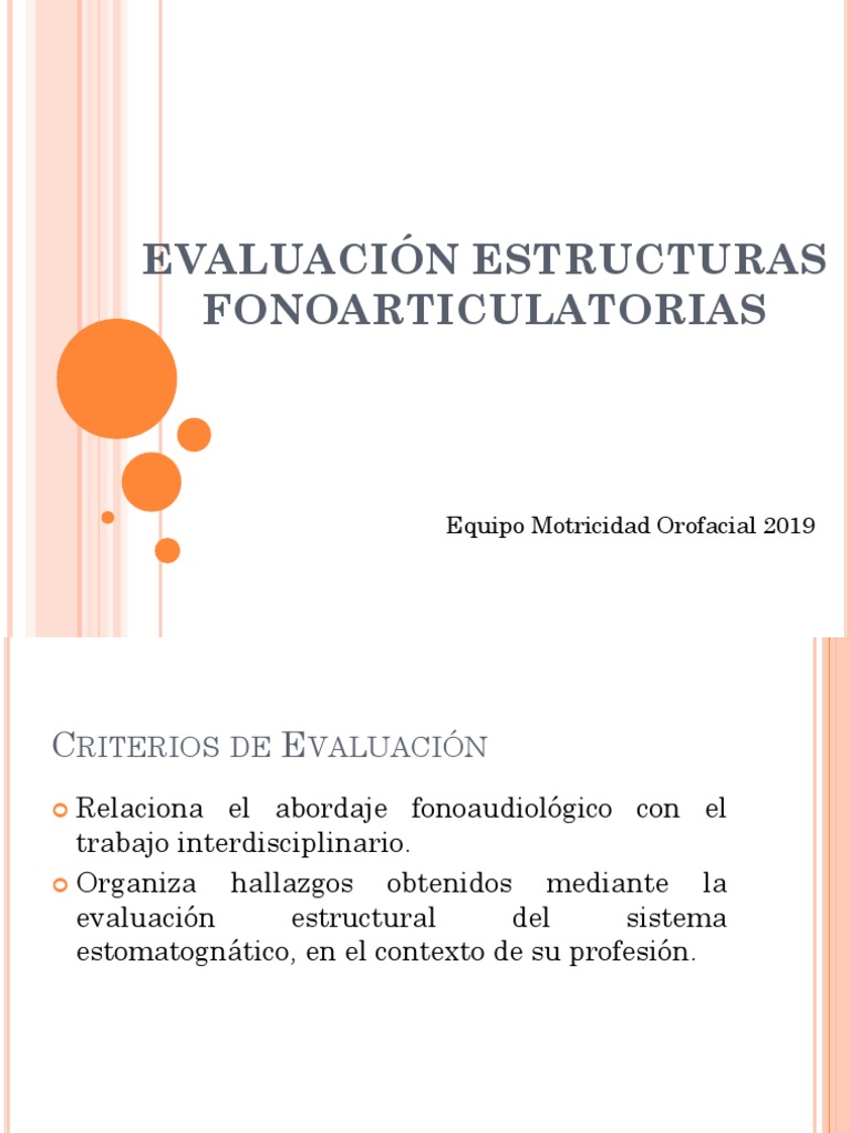 Protocolo MBGR para Evaluación Orofacial | PDF | Anatomía humana | Cara