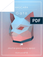 Máscara Gato