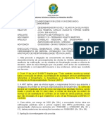 Execução fiscal contra município por falta de registro de ART em obra pública