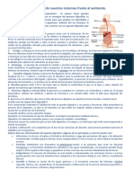 Explicamos la regulación de nuestros sistemas frente al ambiente