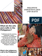 Philippine Indigenous Arts and Crafts