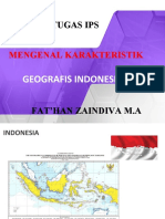 Karakteristik Geografis Indonesia