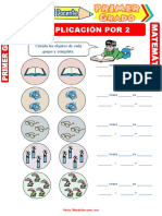 Multiplicación Por 2 para Primer Grado de Primaria