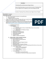 TASK SHEET - Technology Plan