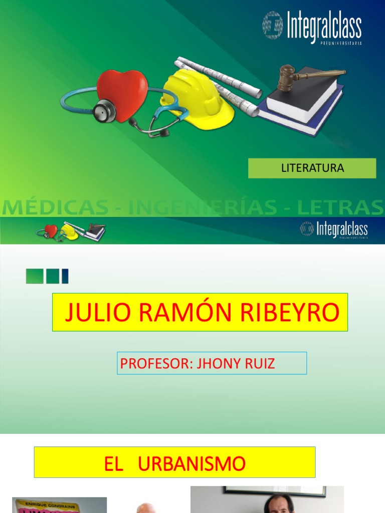 Diapositiva - Julio Ramon Ribeyro | PDF