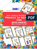 21st CENTURY TEACHERS´ TALES - PHONICS IN READING FOR BEGINNERS - VOL 1 - SHORT VOWELS SOUND 