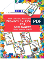 21st CENTURY TEACHERS´TALES - PHONICS IN READING FOR BEGINNERS - VOL 2 - LONG VOWELS SOUND 