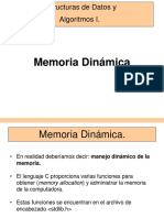 Memoria Dinámica C