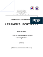 Portfolio Front Page