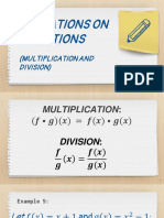 Operations On Functions Multiplication and Division 2