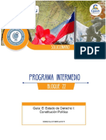 Guía El Estado de Derecho en Chile I - SOLUCIONARIO