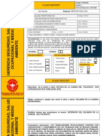 Ft-Sso-052 Flash Report para Empresa Contratista.