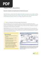 Aspen Plus Dynamics Datasheet