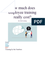 How Much Does Employee Training Really Cost