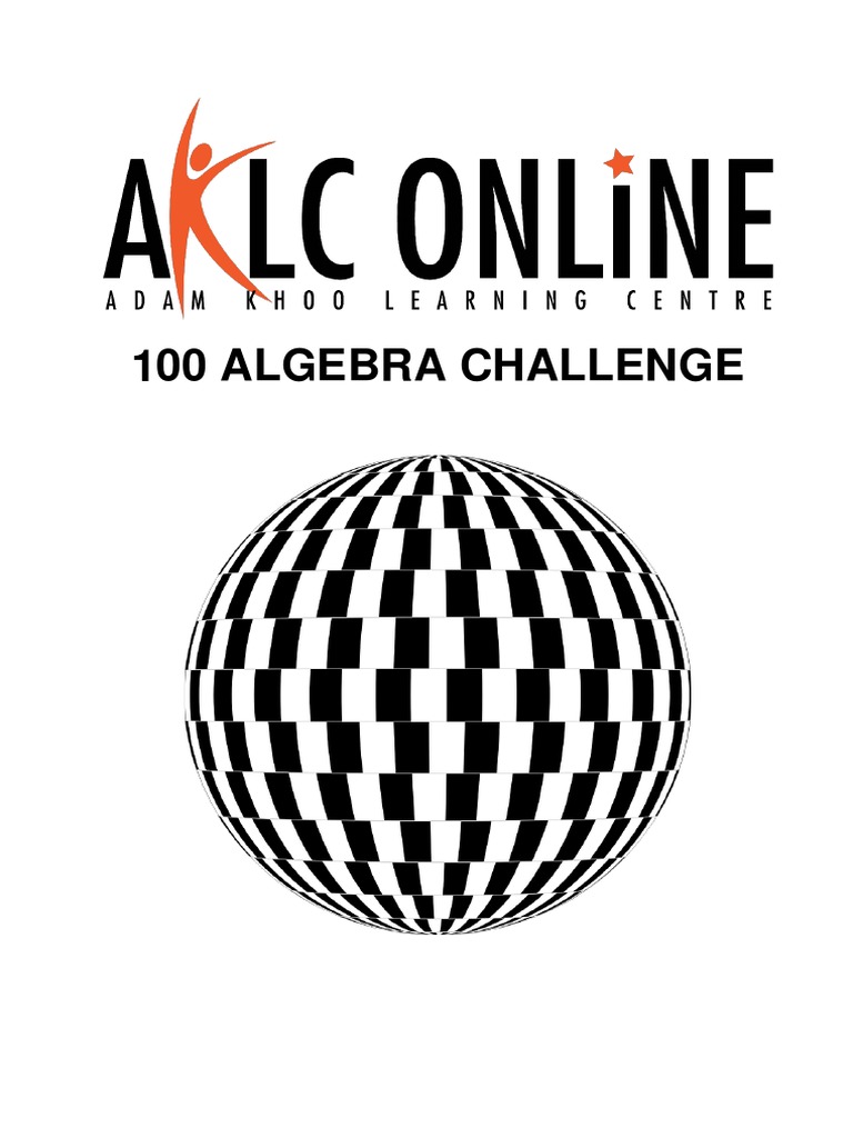 100 Algebra Challenge | Download Free PDF | Factorization | Abstract ...