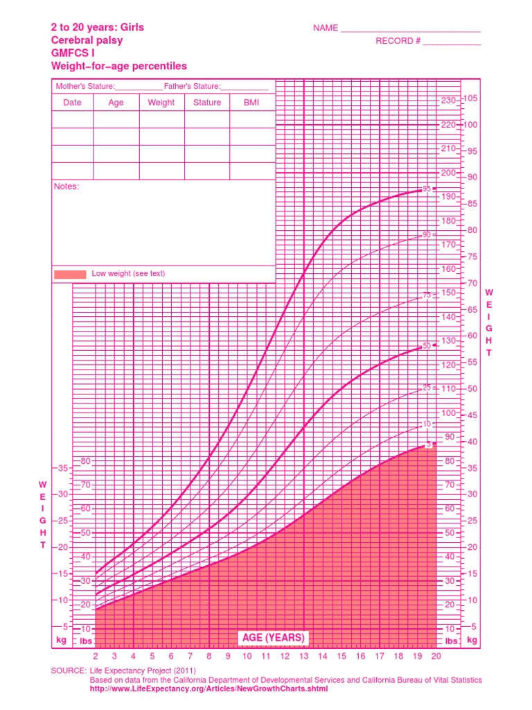 PCI Niñas | PDF | Body Mass Index | Hyperalimentation