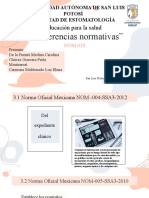 Referencia Normativa NOM 013