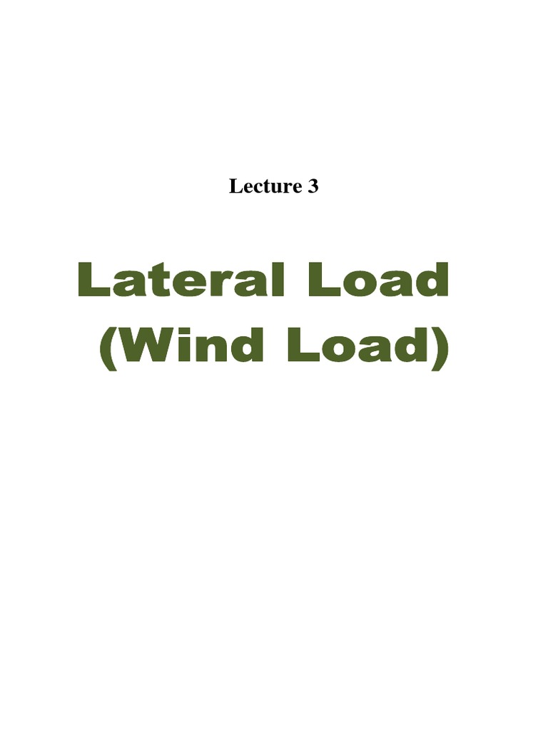 Lateral Wind Load Design for High-Rises | PDF | Beam (Structure) | Truss